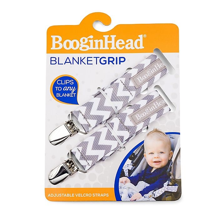 slide 2 of 4, BooginHead Blanket Grip - Grey, 1 ct