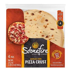 Stonefire Artisan Thin Pizza Crust 4 Pack