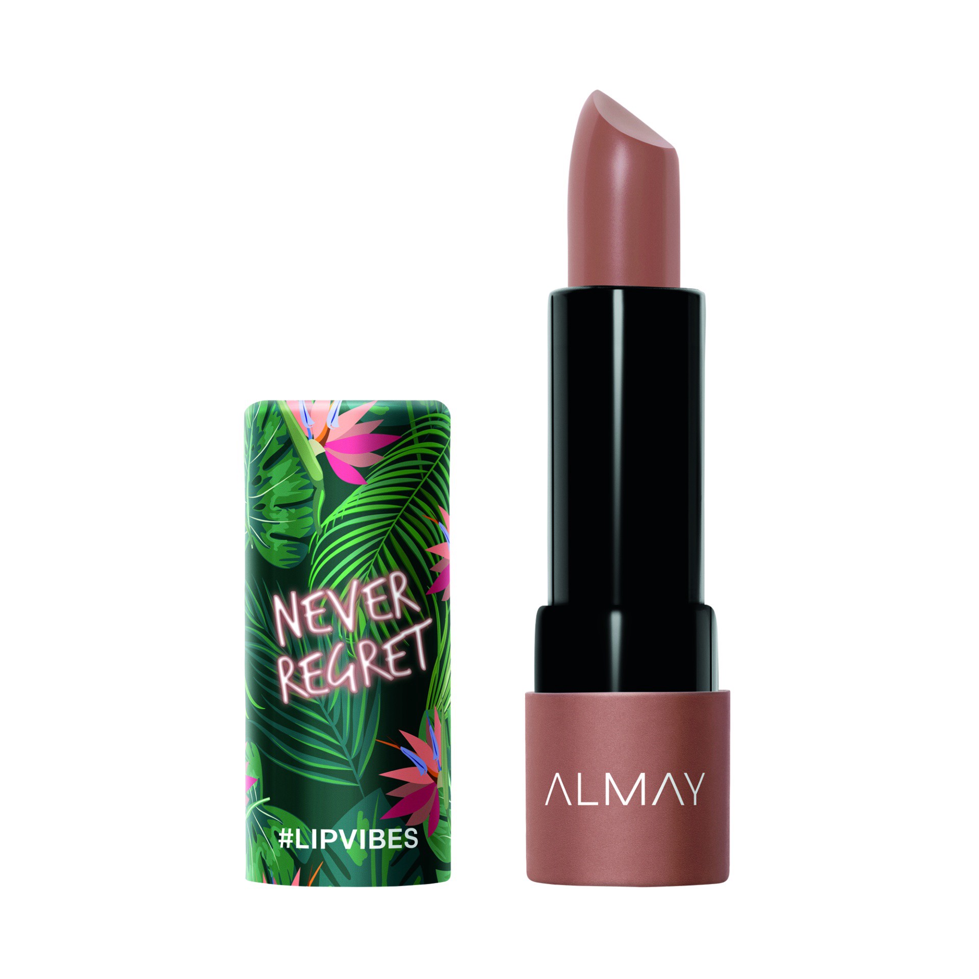 slide 1 of 1, Almay Lip Vibes Matte Lipstick, Never Regret, 0.14 oz