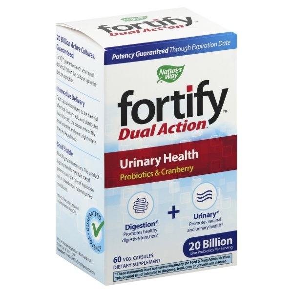 slide 1 of 1, Nature's Way Fortify Dual Action Urinary Health, 60 ct