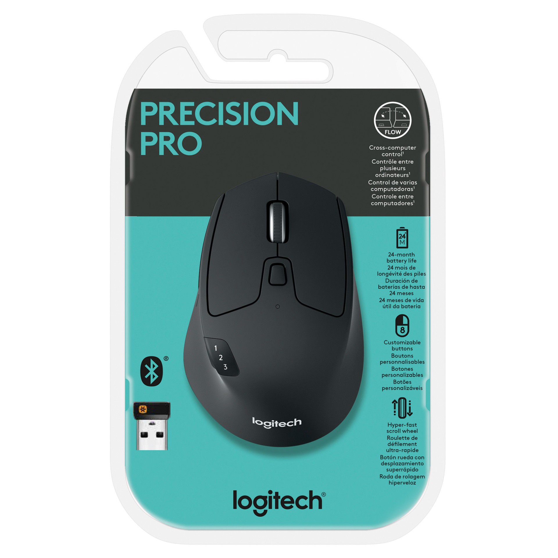 slide 5 of 5, Logitech Inc Logitech Precision Pro Wireless Mouse, 