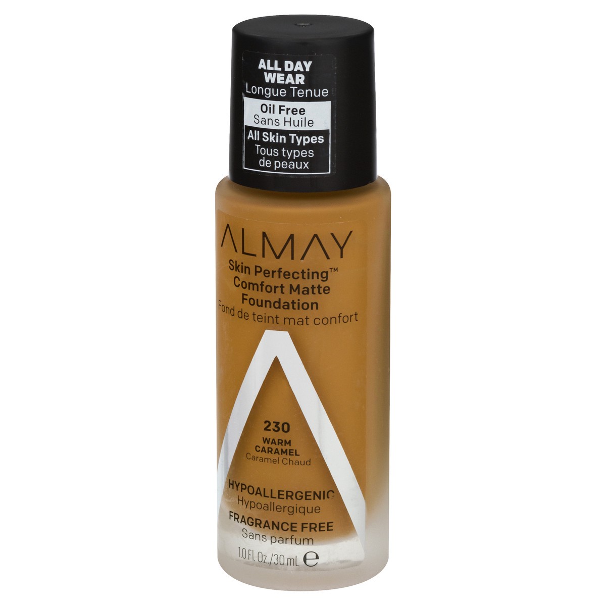 slide 4 of 12, Almay Skin Perfecting Comfort Matte Foundation, Warm Caramel, 1 oz