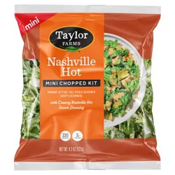 Taylor Farms Nashville Hot Mini Chopped Salad Kit