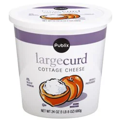 Publix Large Curd 4% Milkfat Minimum Cottage Cheese
