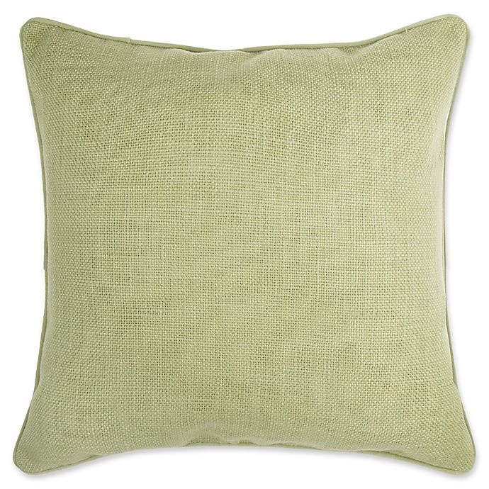 slide 1 of 1, Nearly Natural Make-Your-Own-Pillow Dana Throw Pillow Cover - Green, 20 in x 20 in