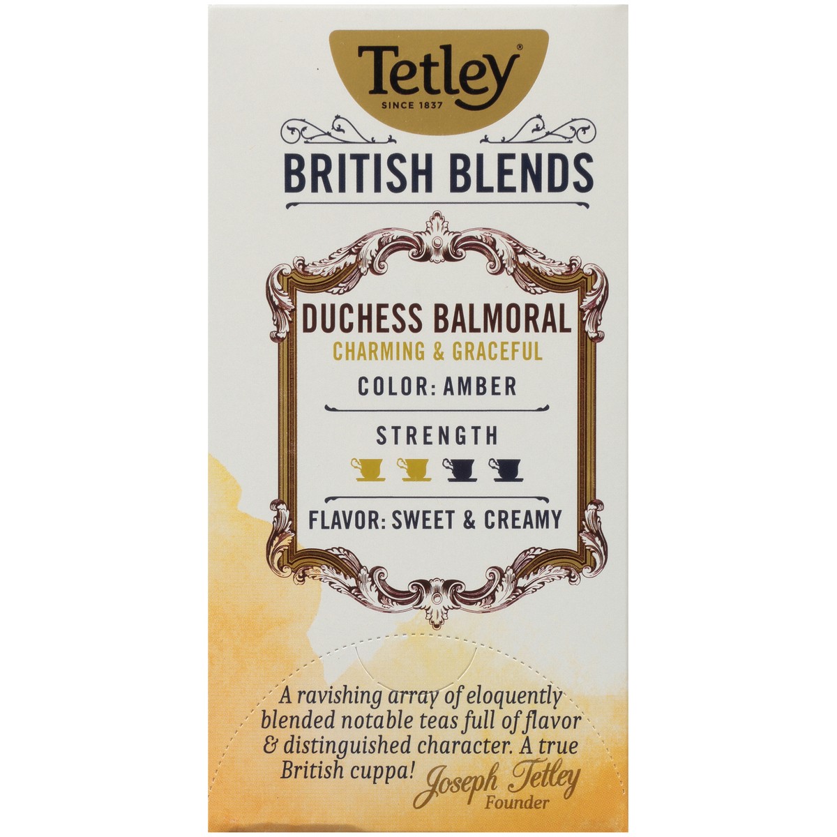 slide 7 of 9, Tetley British Blends Duchess Balmoral Vanilla Flavored Black Tea Tea Bags - 1.41 oz, 1.41 oz