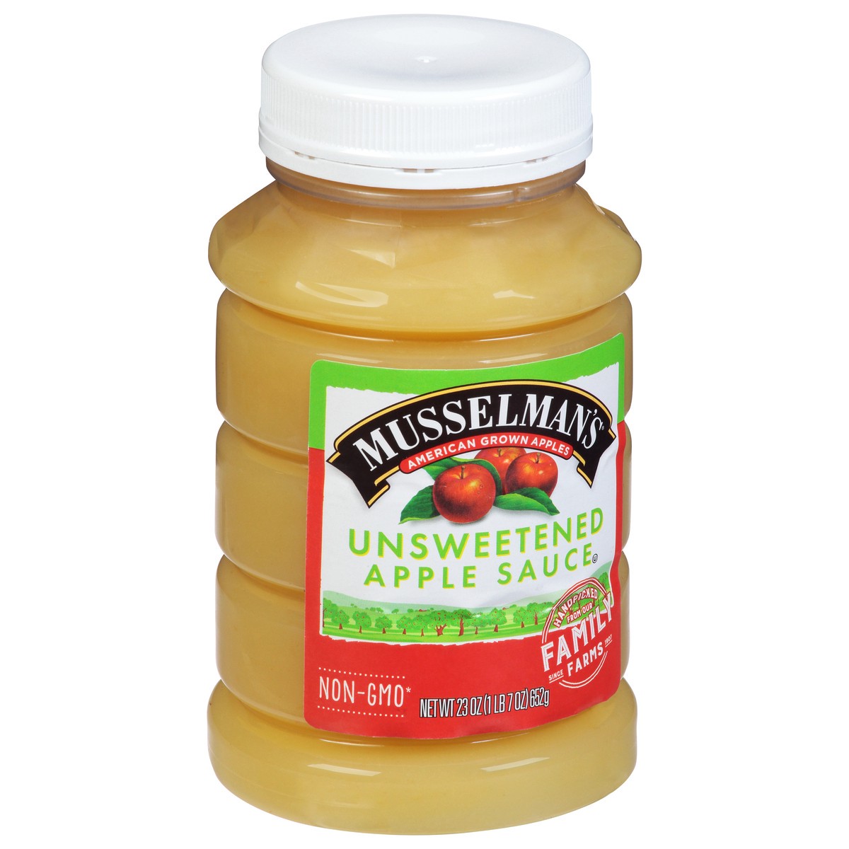 slide 2 of 9, Musselman's Natural Applesauce, 23 oz