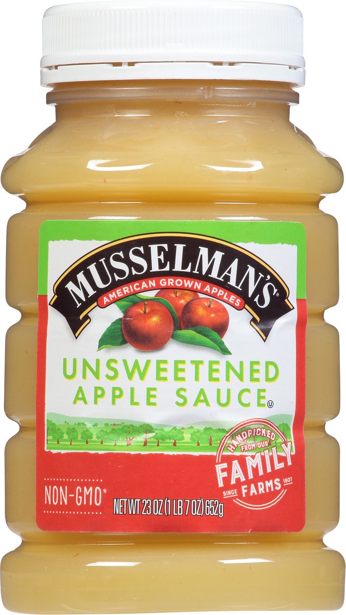 slide 8 of 9, Musselman's Natural Applesauce, 23 oz