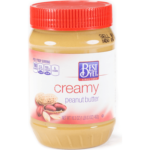 slide 1 of 1, Best Yet Creamy Peanut Butter, 16.3 oz