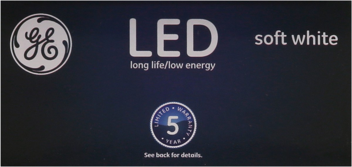 slide 10 of 10, GE Led 3.5-Watt (40-Watt) Soft White Clear Finish Decorative Bent Tip Light Bulb, 2 ct