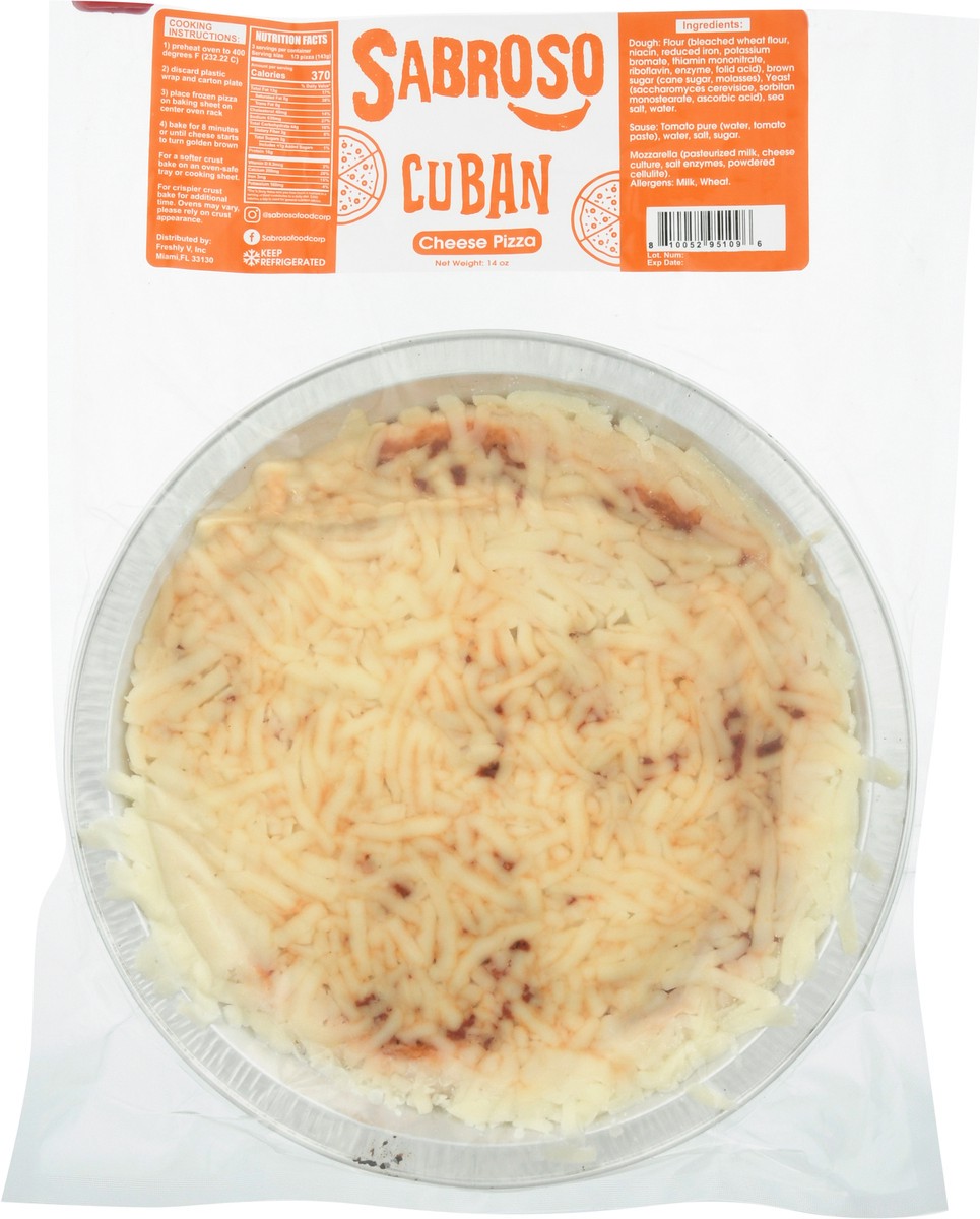 slide 6 of 9, Sabroso Cuban Cheese Pizza 14 oz, 14 oz