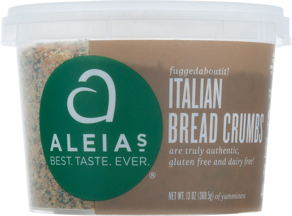 slide 4 of 13, Aleia's Gluten Free Italian Bread Crumbs, 13 oz