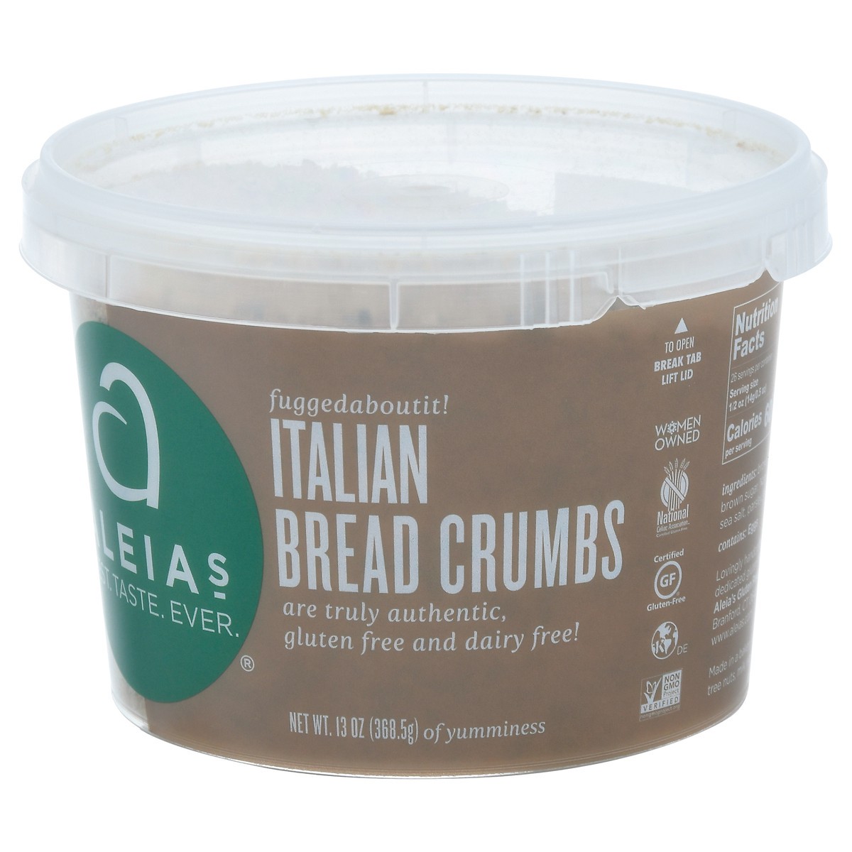 slide 7 of 13, Aleia's Gluten Free Italian Bread Crumbs, 13 oz