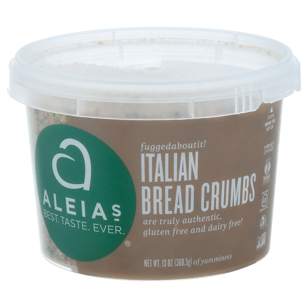 slide 1 of 1, Aleia's Gluten Free Italian Bread Crumbs, 13 oz