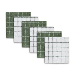 F&S Utility Solid Plaid DC 6pk Green