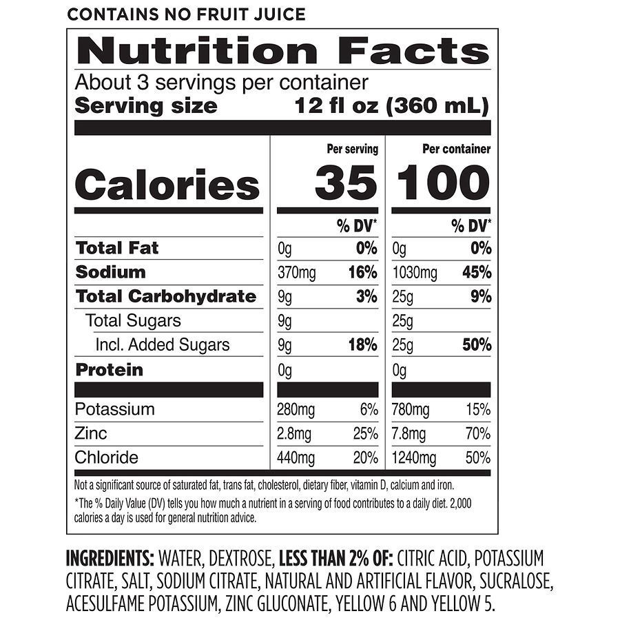 slide 4 of 5, Walgreens Electrolyte Solution With Zinc Mango, 1 liter