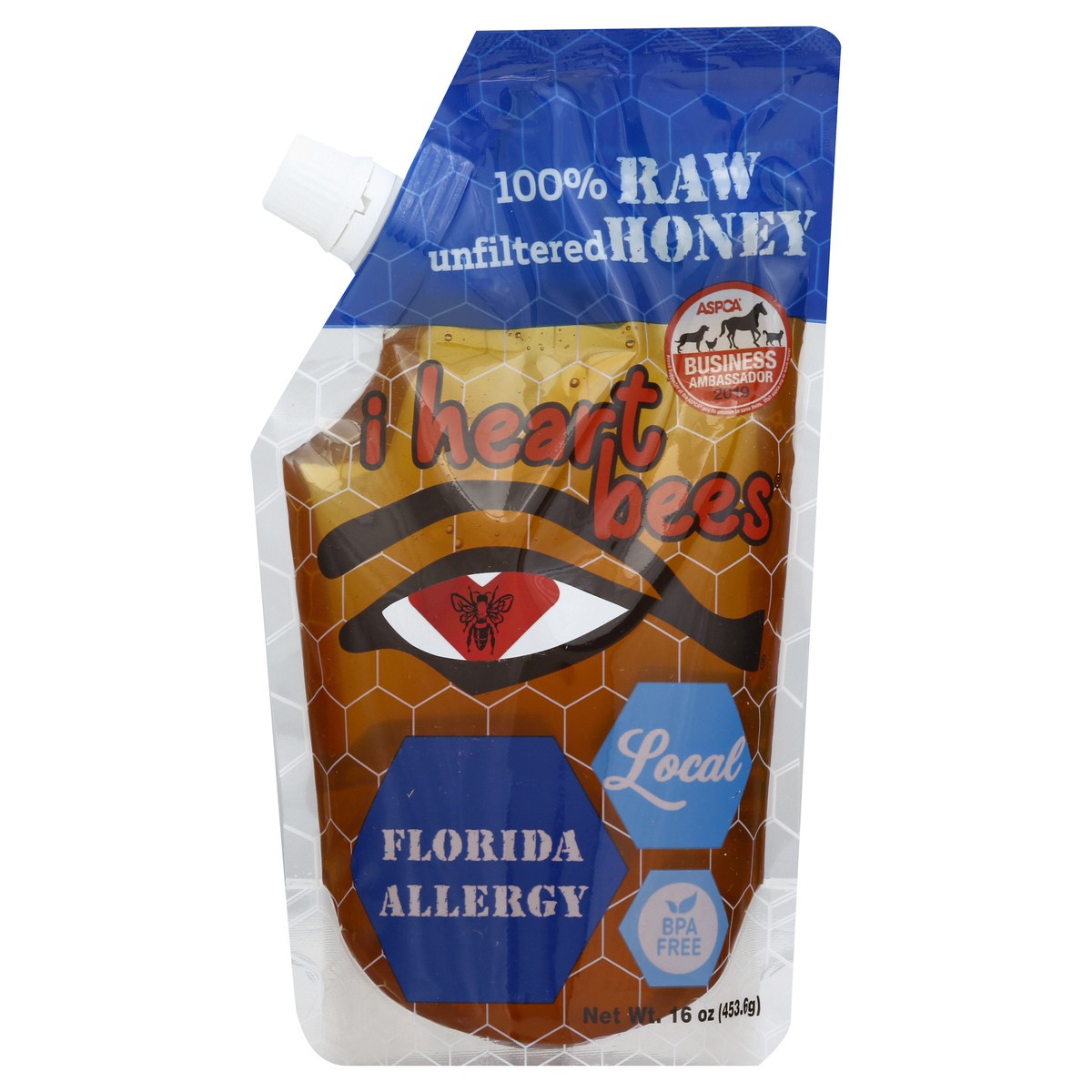 slide 7 of 8, I Heart Bees Local Honey - 16 oz, 16 oz