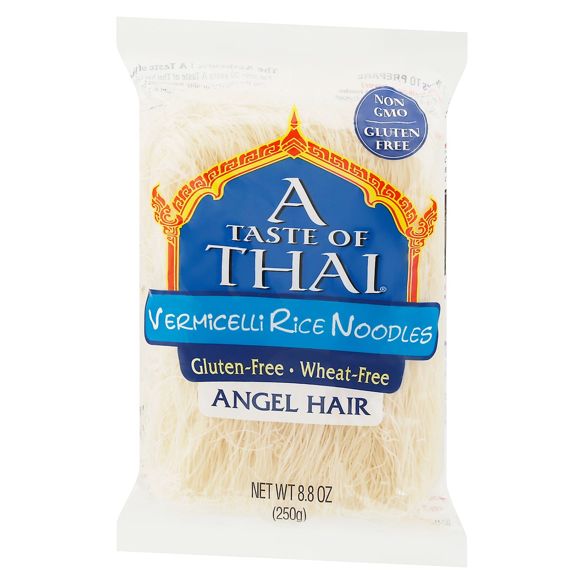 slide 3 of 9, A Taste of Thai Vermicelli Rice Noodles, 16 oz