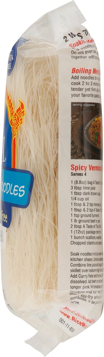 slide 8 of 9, A Taste of Thai Vermicelli Rice Noodles, 16 oz