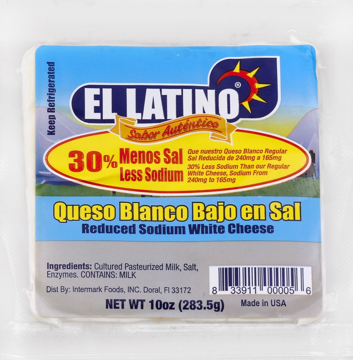 slide 5 of 5, El Latino Cheese - 10 oz, 10 oz