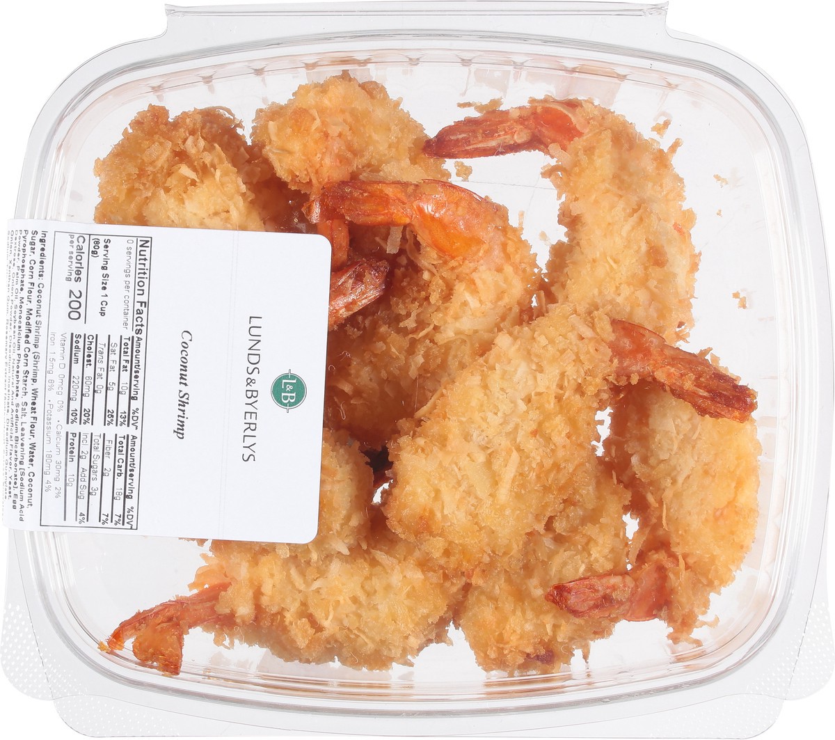 slide 3 of 12, Lunds & Byerlys Coconut Fried Shrimp 0.60 lb, 0.6 lb