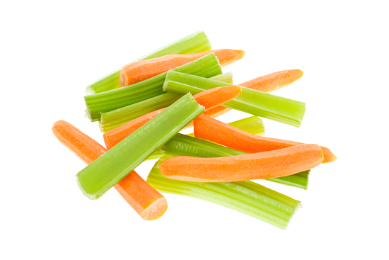slide 1 of 1, Cut Carrot/Celery Sticks, per lb