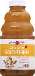 Ginger People Ginger Soother With Turmeric Ginger Drink- 32 oz