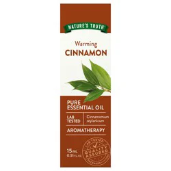 Nature's Truth Warming Cinnamon Pure Essential Oil 0.51 fl oz