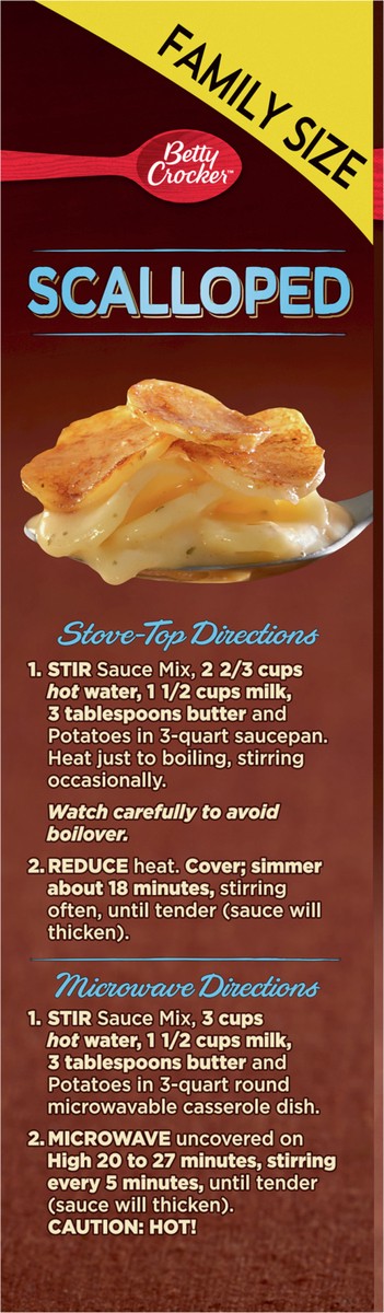 slide 8 of 9, Betty Crocker Scalloped Potatoes, Made with Real Cheese, 7.1 oz, 7.1 oz