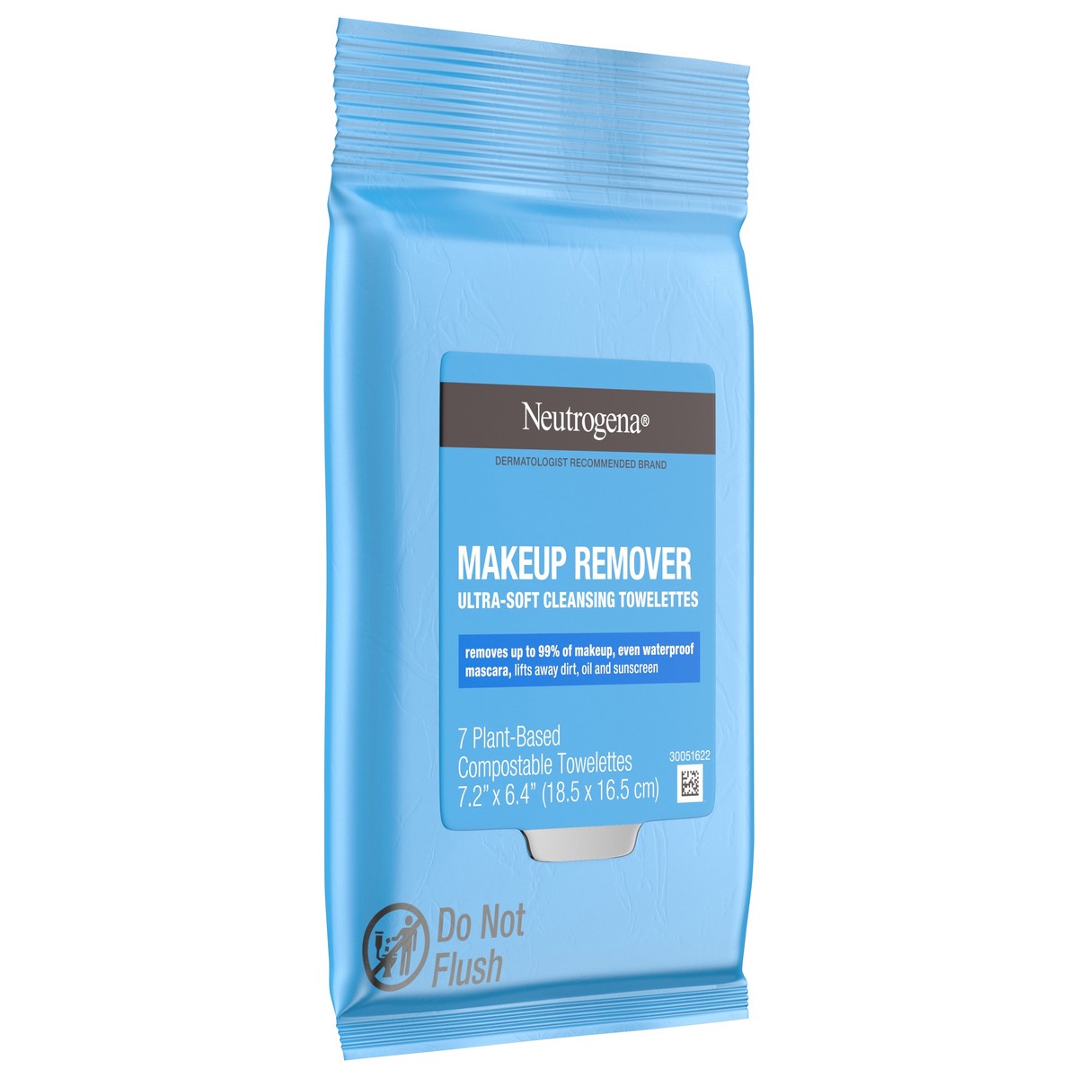 slide 2 of 7, Neutrogena Facial Cleansing Makeup Remover Wipes - Travel Pack - 7ct, 7 ct