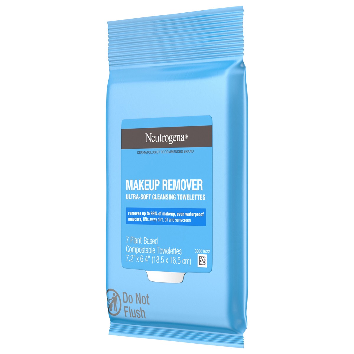slide 3 of 7, Neutrogena Facial Cleansing Makeup Remover Wipes - Travel Pack - 7ct, 7 ct