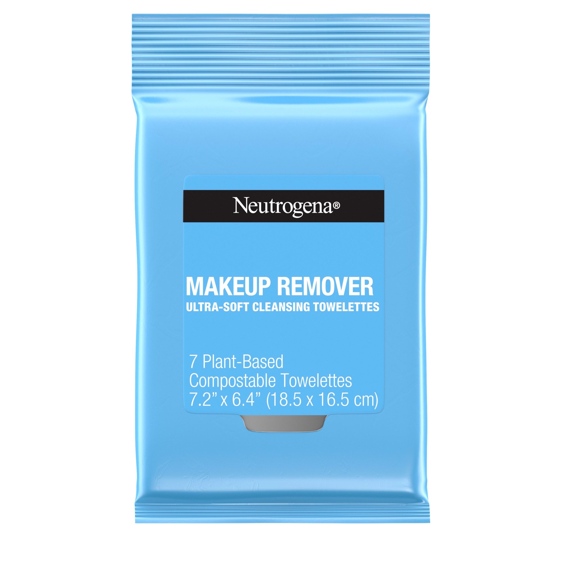 slide 1 of 6, Neutrogena Makeup Remover Cleansing Towelettes Travel Pack - Unscented - 7ct, 7 ct