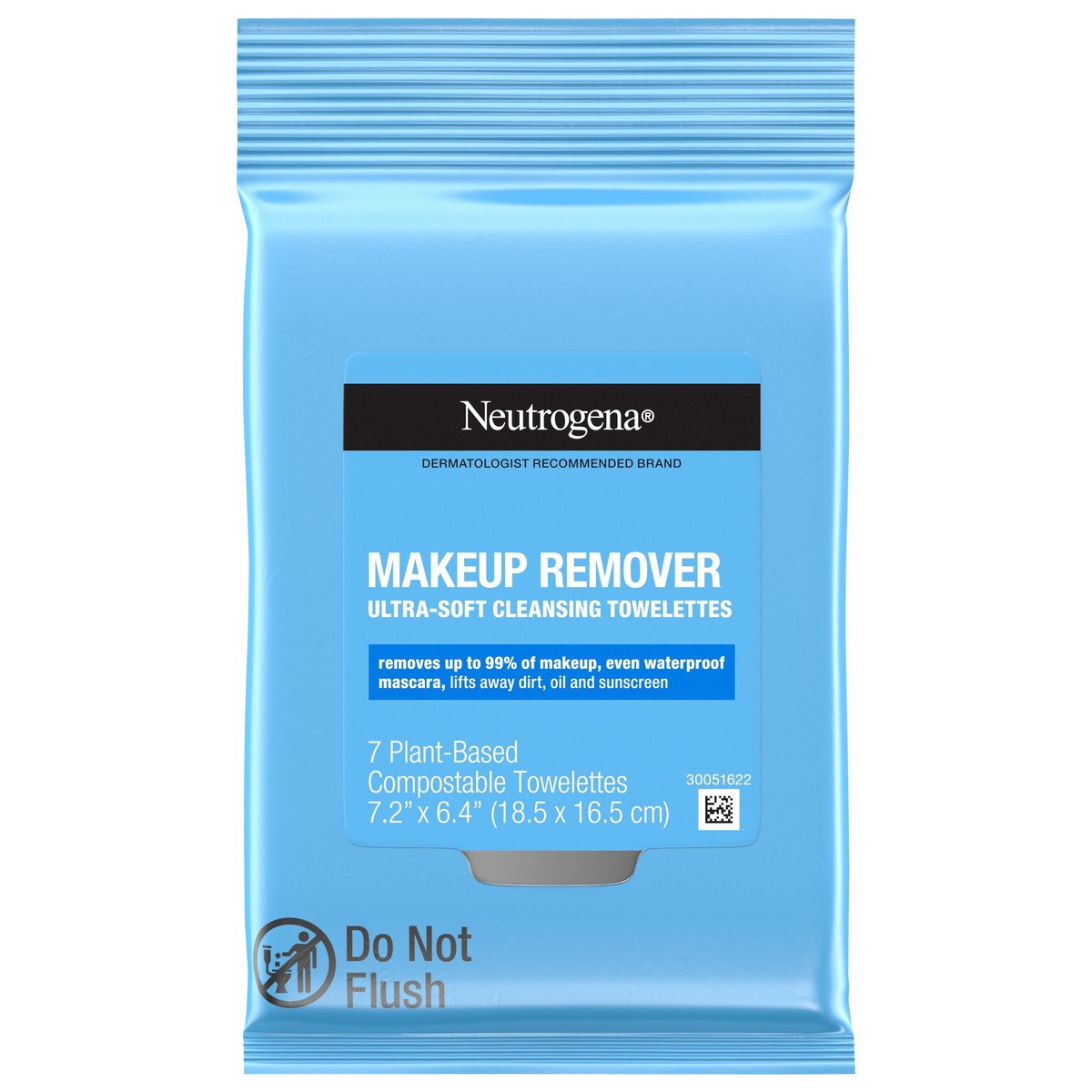 slide 1 of 7, Neutrogena Facial Cleansing Makeup Remover Wipes - Travel Pack - 7ct, 7 ct