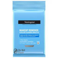 Neutrogena Makeup Remover Soft Micellar Cleansing Wipes, Travel Pack, 7 ct