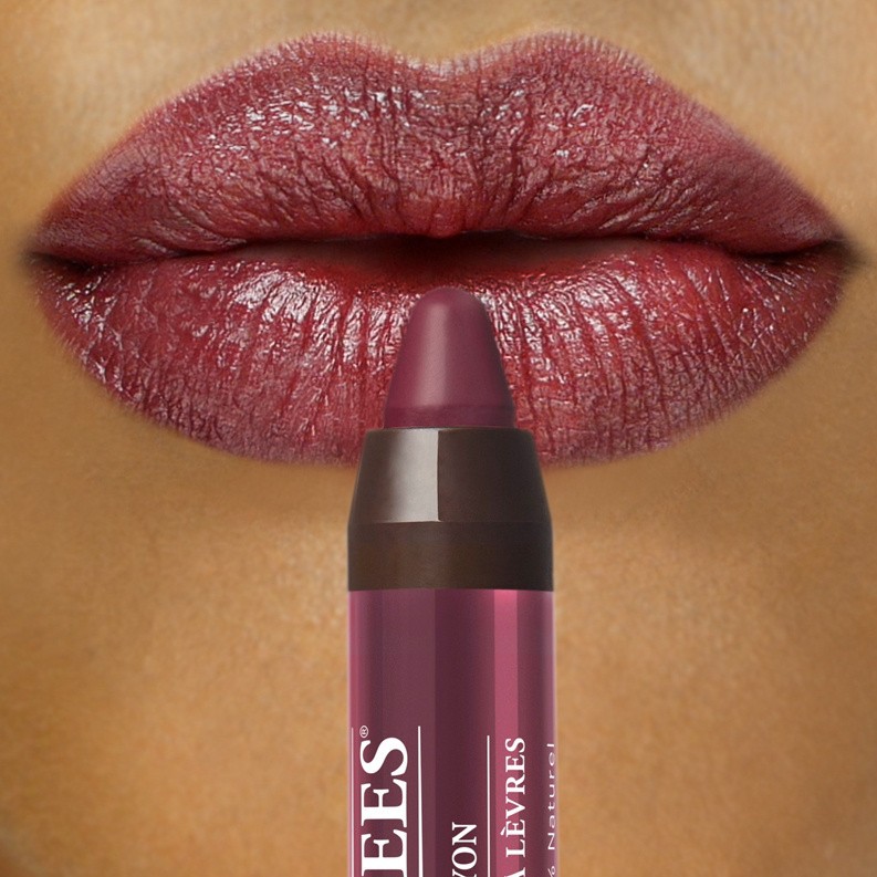 slide 5 of 5, Burt's Bees 100% Natural Moisturizing Gloss Lip Crayon, Bordeaux Vines, 1 ct