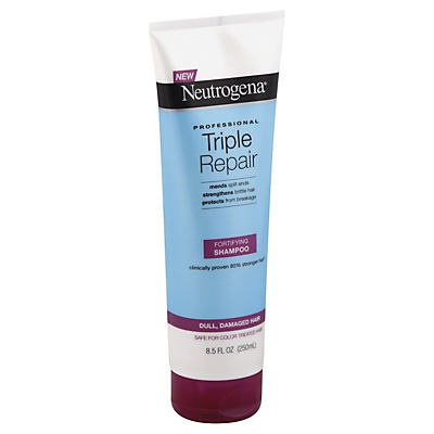 slide 1 of 1, Neutrogena Professional Triple Repair Fortifying Shampoo for Dull Damaged Hair, 8.5 oz