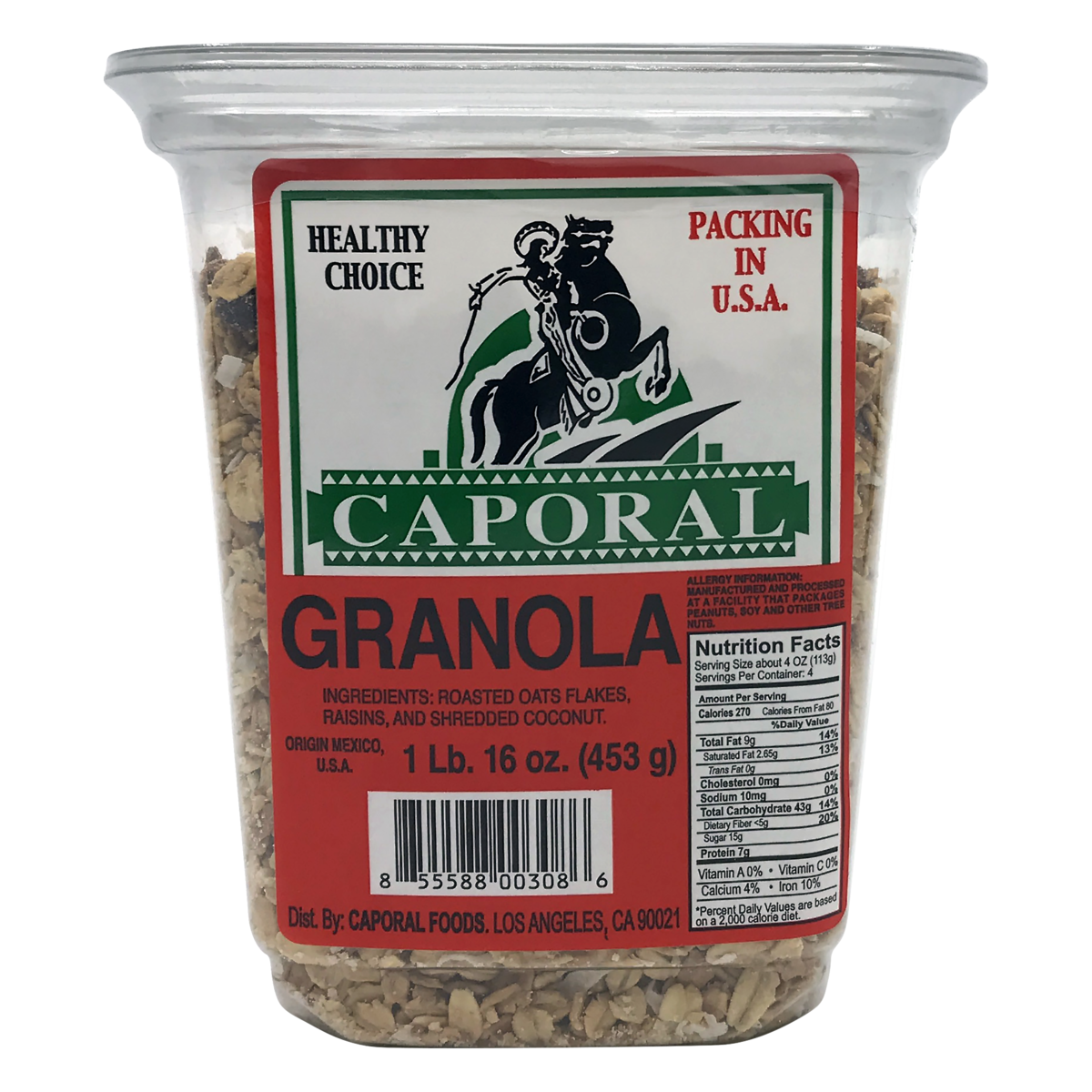 slide 1 of 1, Northgate El Caporal Granola, 16 oz