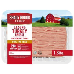 Shady Brook Farms Ground Breast Of Turkey With Natural Flavorings Extra Lean