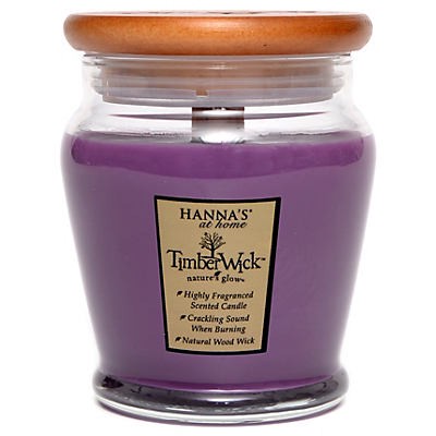 slide 1 of 2, TimberWick Hanna's Timberwick Lavender Sachet Candle, 9.25 oz