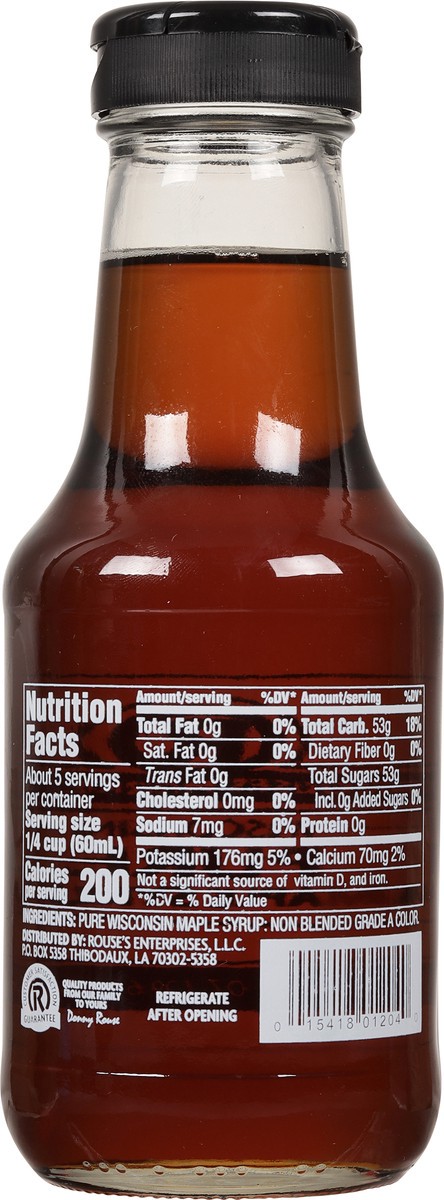 slide 2 of 11, Rouses Markets Wisconsin Pure Maple Syrup - 10 fl oz, 10 fl oz