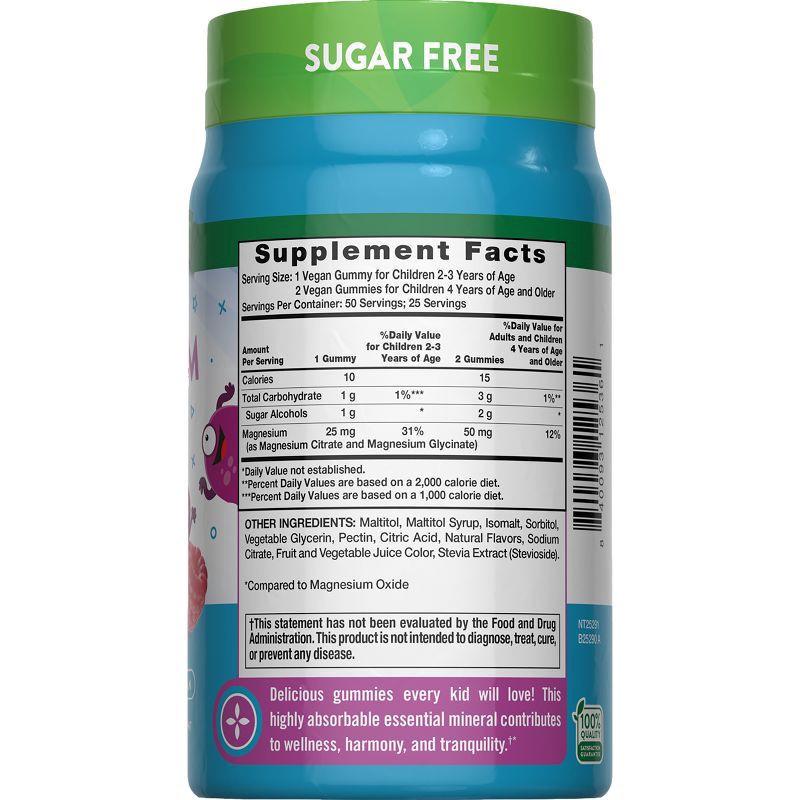 slide 2 of 5, Nature's Truth Kids' Magnesium Citrate Vitamin Gummies - 50ct, 50 ct