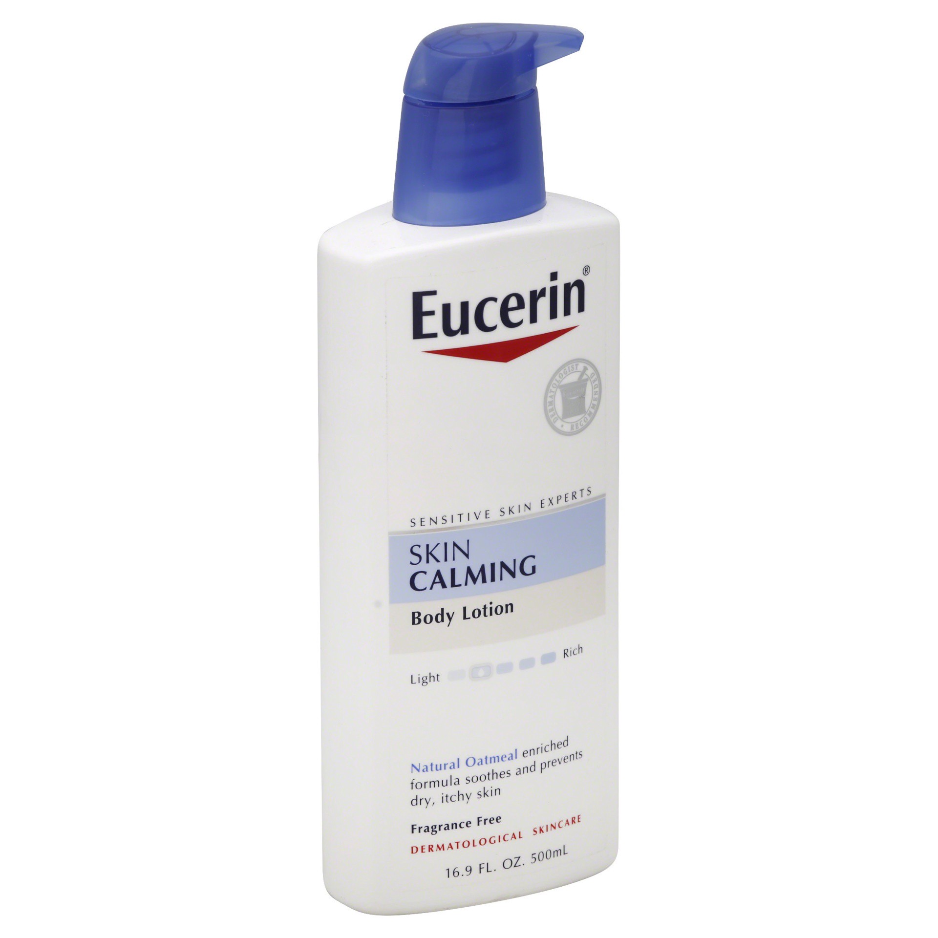 slide 1 of 7, Eucerin Skin Calming Body Lotion 16.9 fl. oz. Bottle, 16.9 fl oz