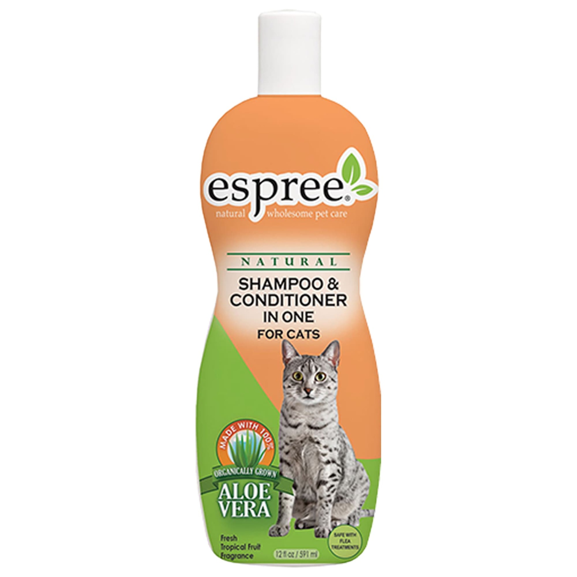 slide 1 of 1, Espree Natural Cat Shampoo & Conditioner In One, 12 fl oz