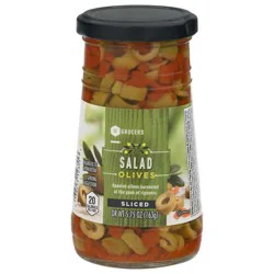 SE Grocers Sliced Salad Olives