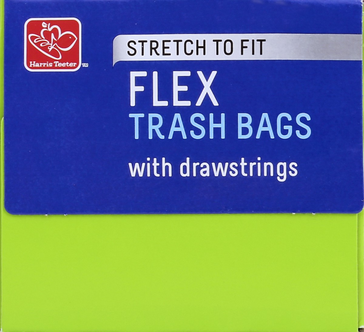 slide 2 of 5, Harris Teeter Flex/Gripper Trash Bag 30Gl, 25 ct