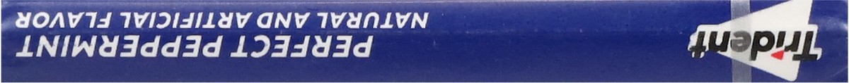 slide 10 of 15, Trident Gum Sugar Free Peppermint, 14 ct