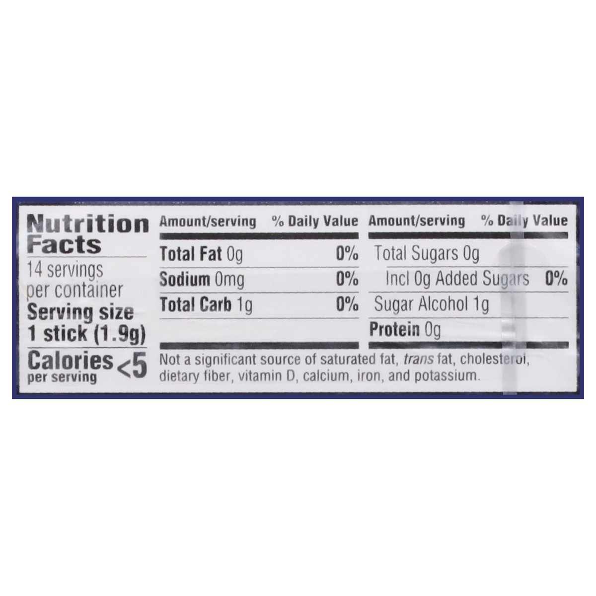 slide 8 of 15, Trident Gum Sugar Free Peppermint, 14 ct