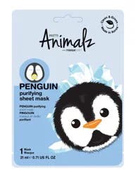 Masque Bar Pretty Animalz Penguin Sheet Mask - Gray