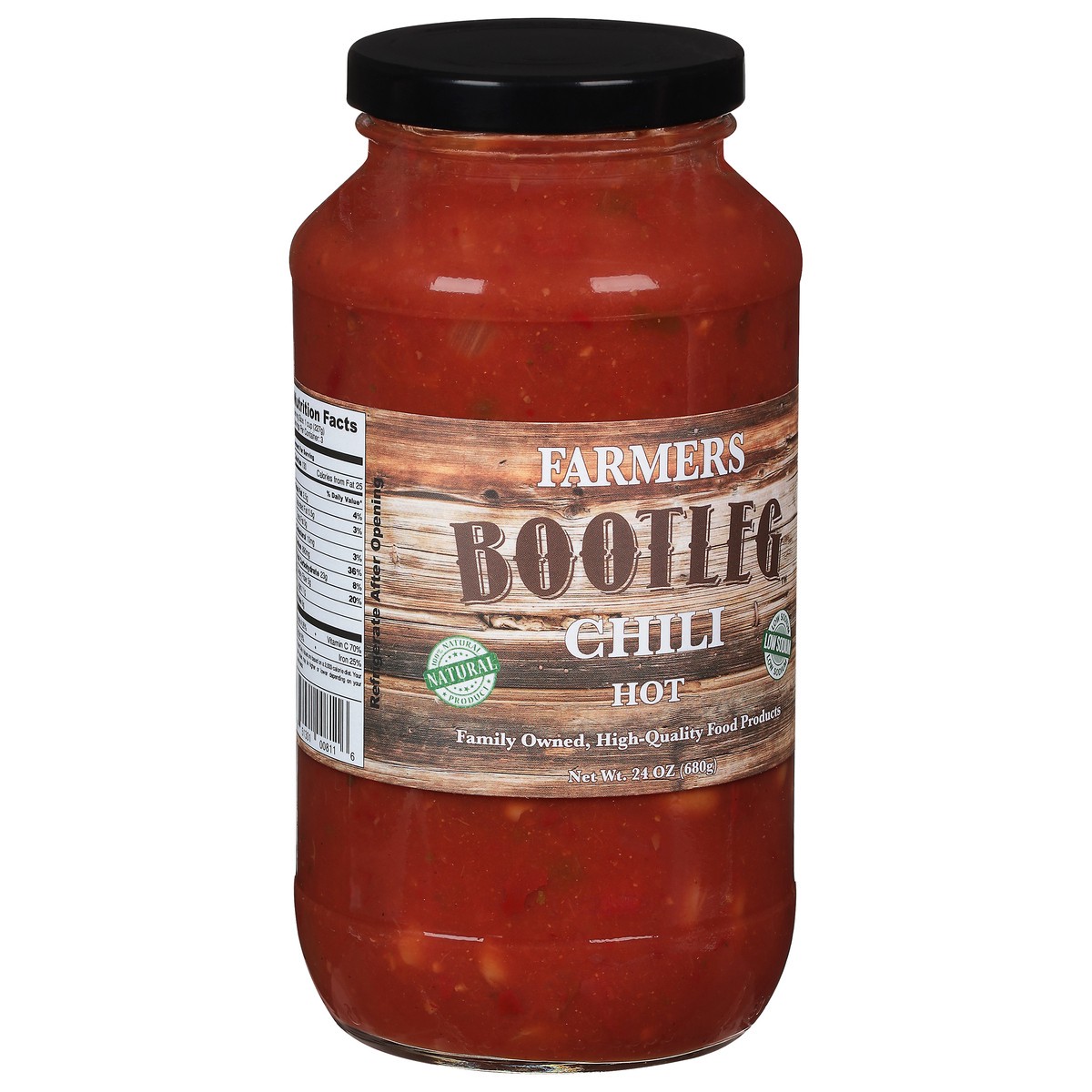 slide 14 of 14, Farmer's Bootleg Hot Chili - 24 oz, 24 oz