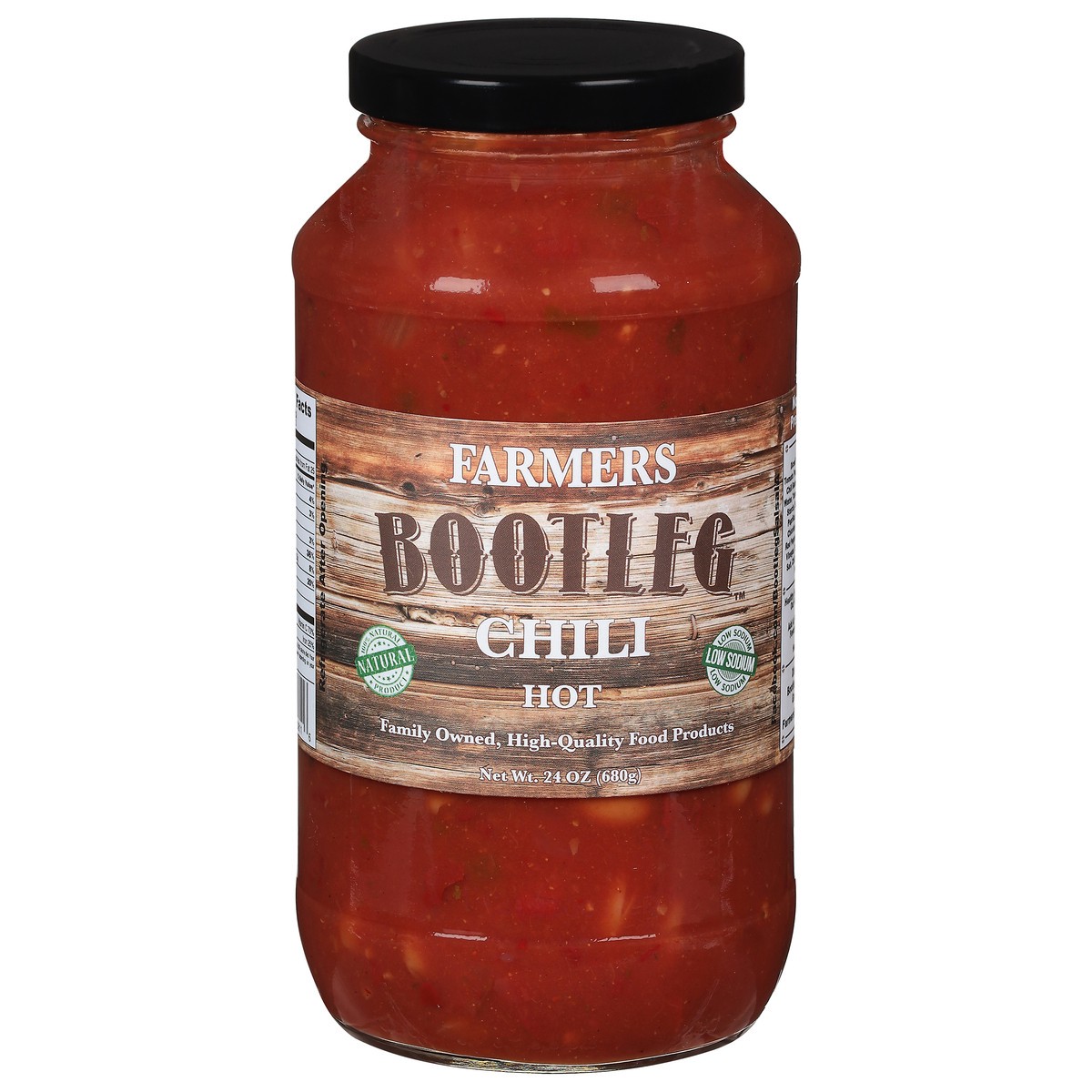 slide 7 of 14, Farmer's Bootleg Hot Chili - 24 oz, 24 oz
